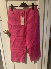 Ladies Dunnes Cropped Hot Pink