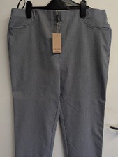 Ladies Navy Check Dressy