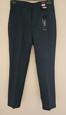 Ladies trousers navy size 8