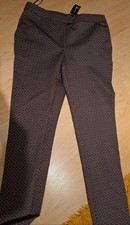 BNWT Ladies Dark Red Patterned